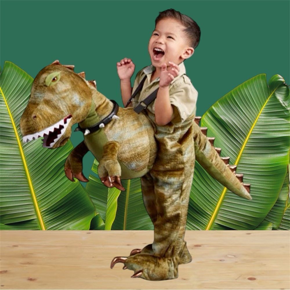 Ministry Of Rascals T-Rex Dinosaur Unisex Halloween Costume Child 3-7
